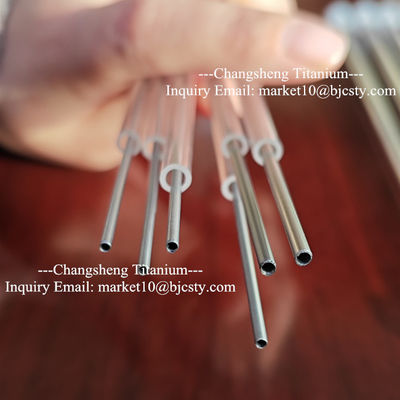Corrosion Resistant Seamless Titanium Capillary Tubing For Oil Feed Pipes