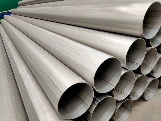 Factory supplier ASTM B338 titanium welded pipe OD377mm For Ocean Engineering