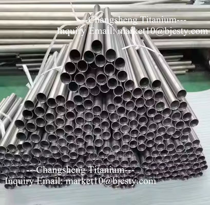 OD8mm Gr9 Titanium Alloy Tube Thin Wall Capillary Tubing