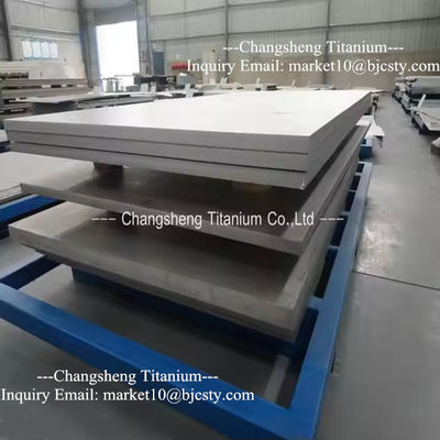 ASTM B265 45mm Ti6Al4V Gr5 Titanium Plate 25mm 30mm Thick for Engine Compressor Components